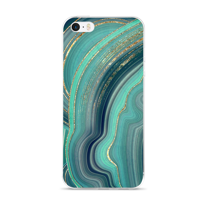 Hey Casey! Green Agate Phone Case for iPhone Samsung Huawei