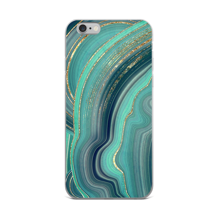 Hey Casey! Green Agate Phone Case for iPhone Samsung Huawei