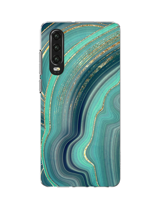 Hey Casey! Green Agate Phone Case for iPhone Samsung Huawei