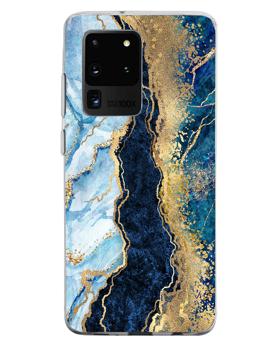 Hey Casey! Indigo Flow Phone Case for iPhone Samsung Huawei