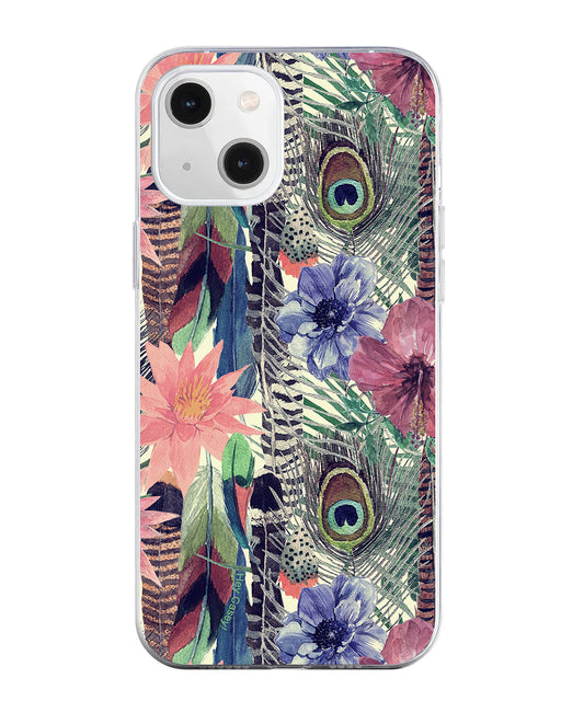 Hey Casey! Jungle Feathers Phone Case for iPhone Samsung Huawei
