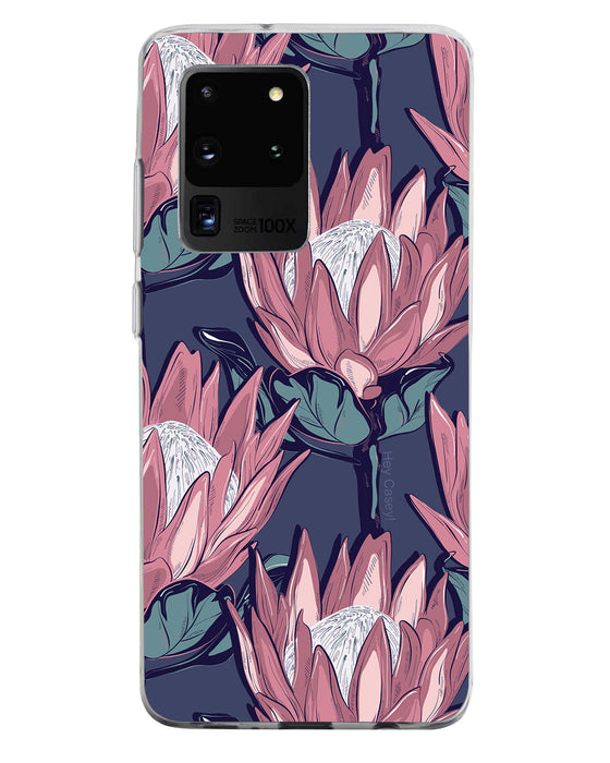 Hey Casey! King Protea Phone Case for iPhone Samsung Huawei