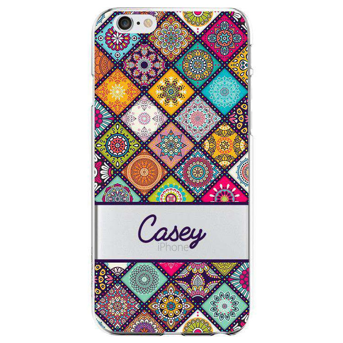 Hey Casey! Mandala Patchwork Phone Case for iPhone Samsung Huawei