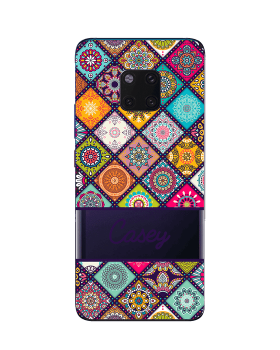 Hey Casey! Mandala Patchwork Phone Case for iPhone Samsung Huawei