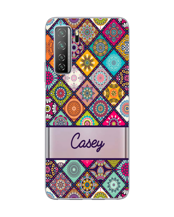 Hey Casey! Mandala Patchwork Phone Case for iPhone Samsung Huawei