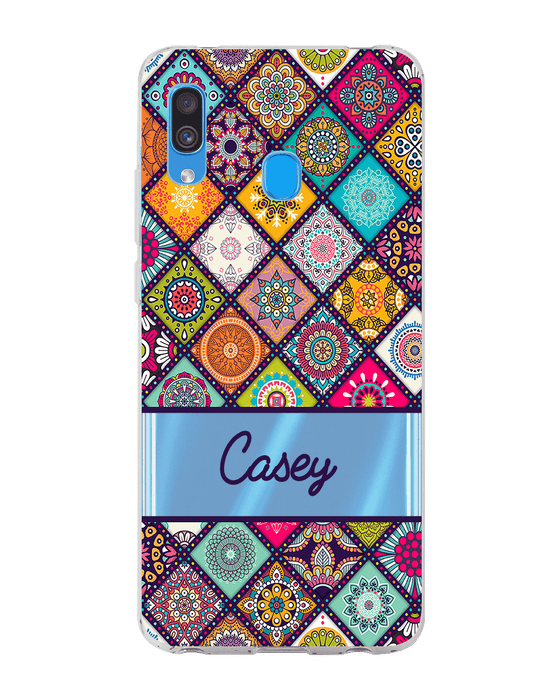 Hey Casey! Mandala Patchwork Phone Case for iPhone Samsung Huawei