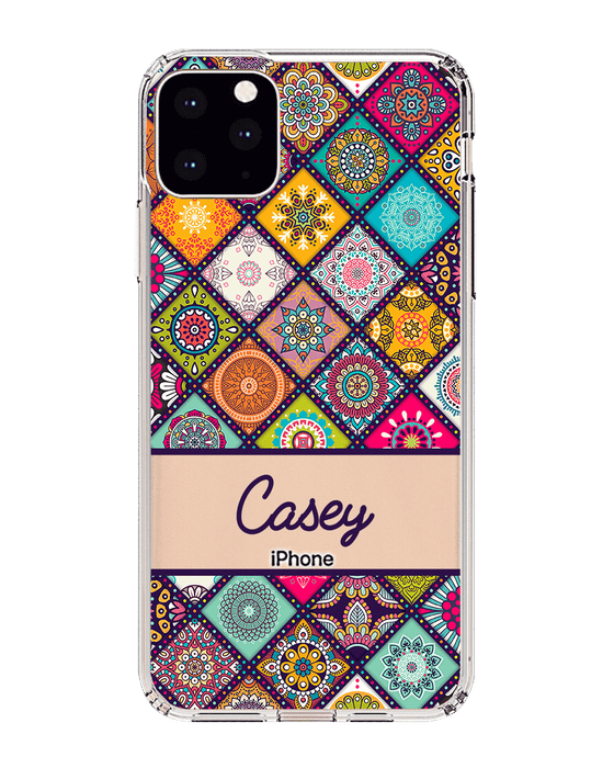Hey Casey! Mandala Patchwork Phone Case for iPhone Samsung Huawei
