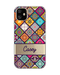 Hey Casey! Mandala Patchwork Phone Case for iPhone Samsung Huawei