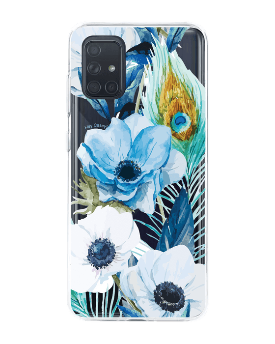Hey Casey! Peacock Blue Phone Case for iPhone Samsung Huawei