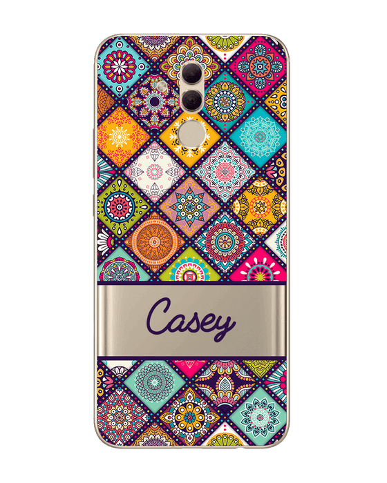 Hey Casey! Mandala Patchwork Phone Case for iPhone Samsung Huawei