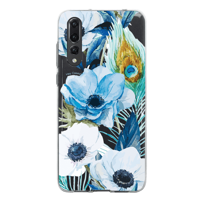Hey Casey! Peacock Blue Phone Case for iPhone Samsung Huawei