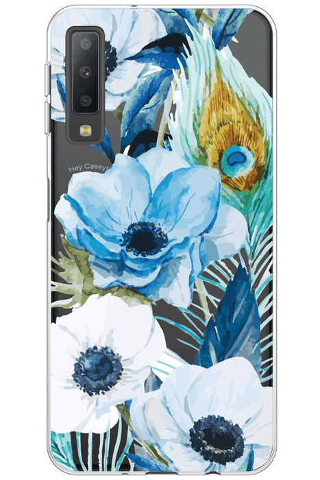 Hey Casey! Peacock Blue Phone Case for iPhone Samsung Huawei