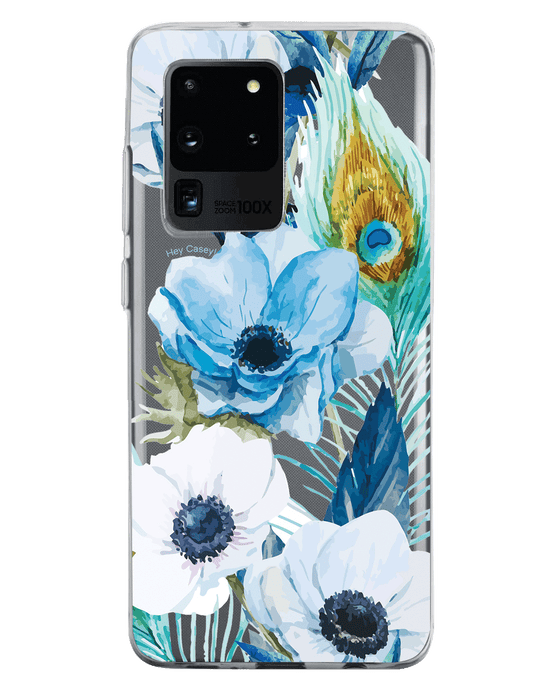 Hey Casey! Peacock Blue Phone Case for iPhone Samsung Huawei