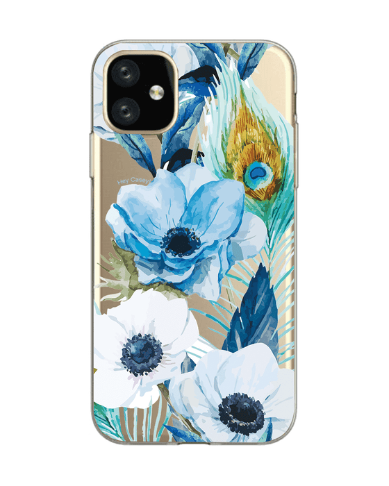 Hey Casey! Peacock Blue Phone Case for iPhone Samsung Huawei