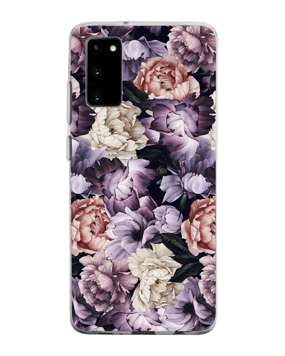 Hey Casey! Purple Peonies Phone Case for iPhone Samsung Huawei