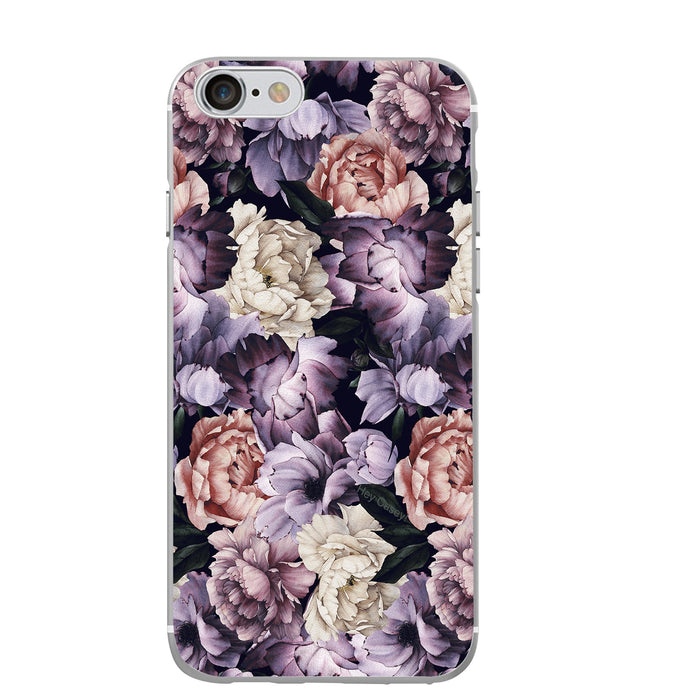 Hey Casey! Purple Peonies Phone Case for iPhone Samsung Huawei