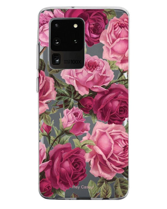 Hey Casey! Rose Garden Phone Case for iPhone Samsung Huawei