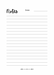 diary with place for date