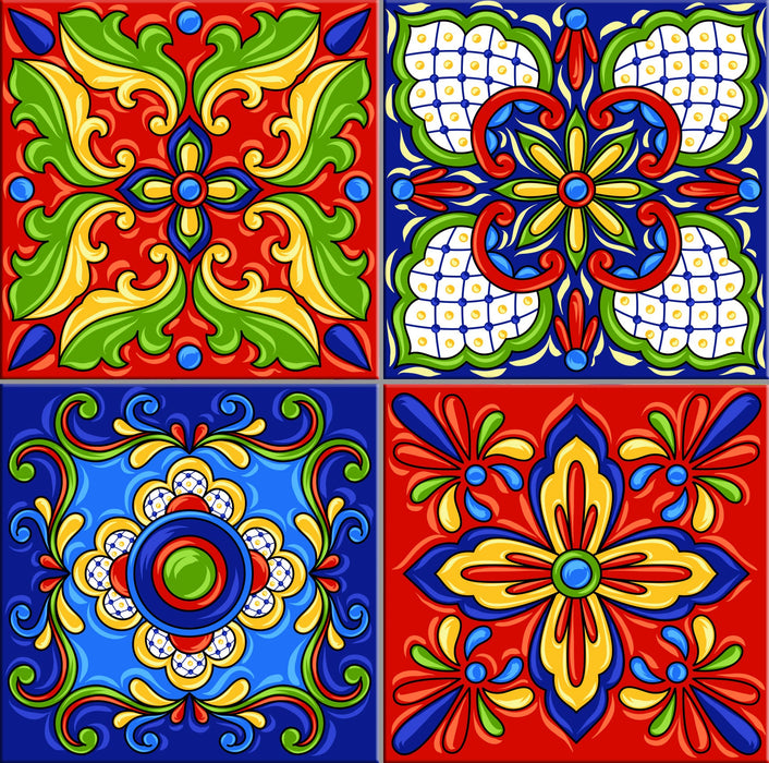 Mexican Talavera Vinyl Decals