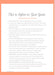 Journal with reflection tips