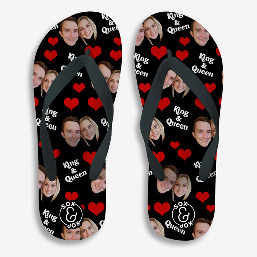 Sox & Jox Custom Couples design Flip Flop