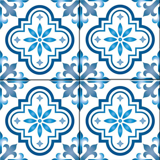 Tilevera Monaco Blue Vinyl Decals