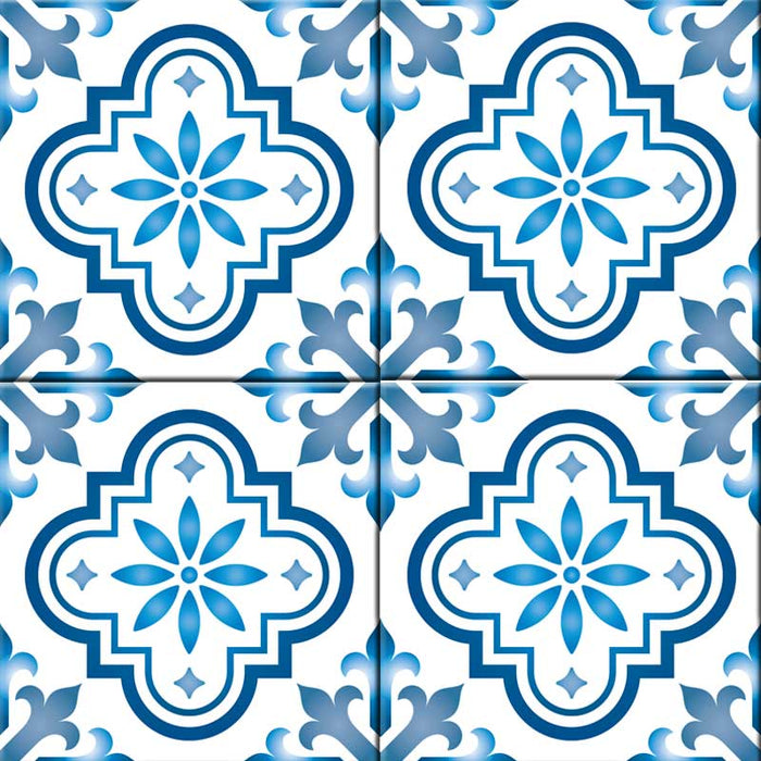 Tilevera Monaco Blue Vinyl Decals