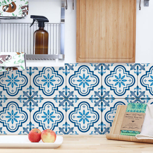 Tilevera Monaco Blue Vinyl Decals