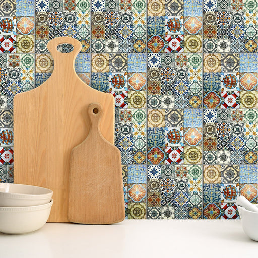 Tilevera stick on vinyl wall tiles