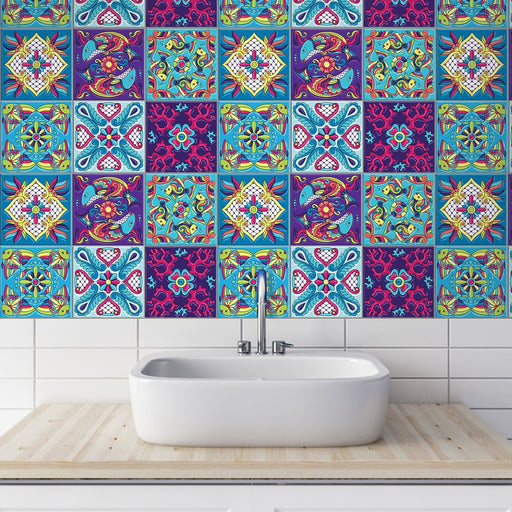 Tilevera stick on vinyl wall tiles